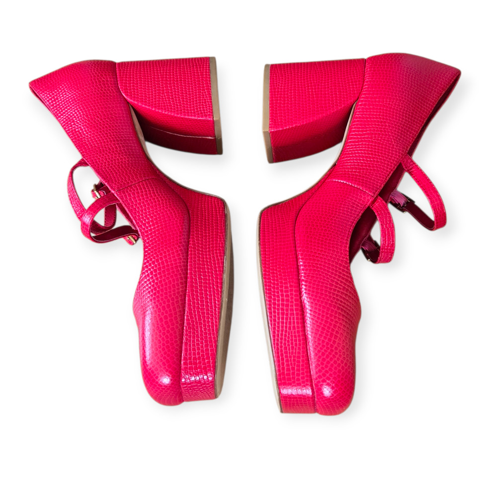 Charlotte Stone Red Vamp Bizzy Pump Heels Size 13‎ - Picture 4 of 9